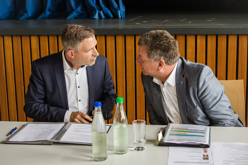 Gespräch mit Bauminister Christian Bernreiter und Kommunalpolitikern aus Main-Spessart zur Bayerischen Bauordnung