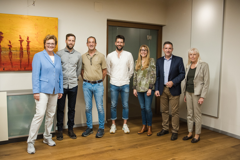 Betriebsbesuch bei der Bäckerein Maxl Bäck in Zellingen mit Monika Hohlmeier, MdEP 