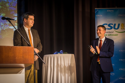 Finanzminister Dr. Markus Söder beim Festakt "70 Jahre CSU Main-Spessart" in Karlstadt