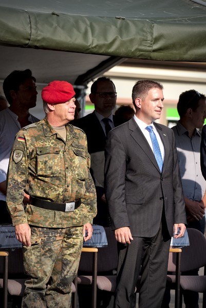 Feierliches Gelöbnis der Bundeswehr in Karlstadt