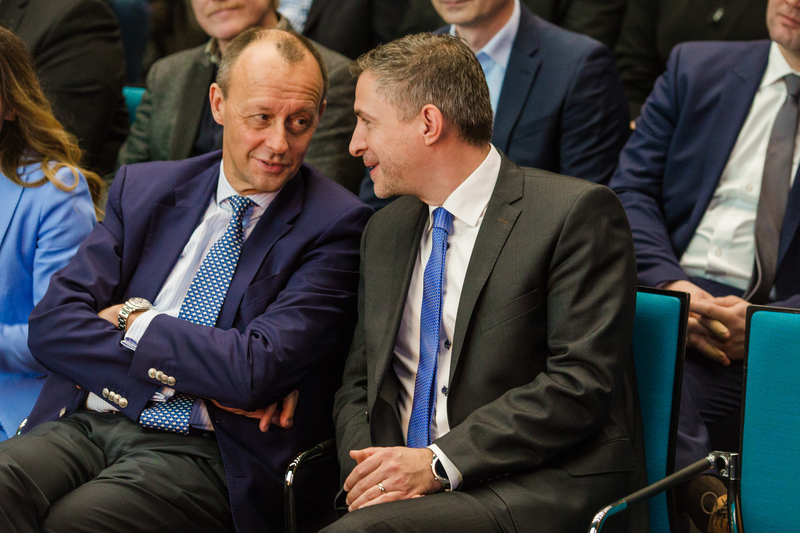 Friedrich Merz zu Gast beim Neujahrsempfang des CSU-Kreisverbandes Main-Spessart in Lohr