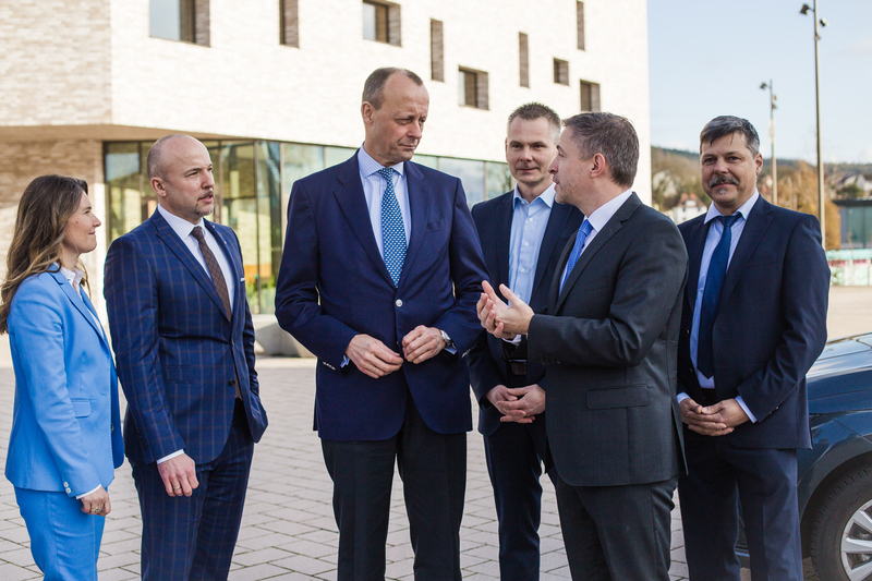 Friedrich Merz zu Gast beim Neujahrsempfang des CSU-Kreisverbandes Main-Spessart in Lohr